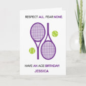 Heb een Aas verjaardag Kaart (Voorkant)