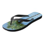Heb een Aloha-dag Palmboom Teenslippers (Schuin)