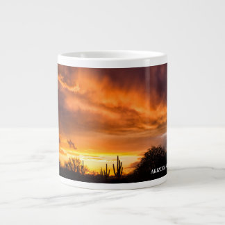 Heb een Arizona Sunset met je koffie of thee. Grote Koffiekop