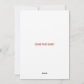 Heb een Beary Merry Christmas Polar Beer Funny Feestdagenkaart (Achterkant)