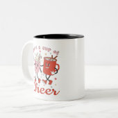 Heb een beker van de heer tweekleurige koffiemok (Voorkant links)