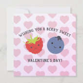 Heb een Berry Sweet Valentijnsdag Berries Kaart (Voorkant)