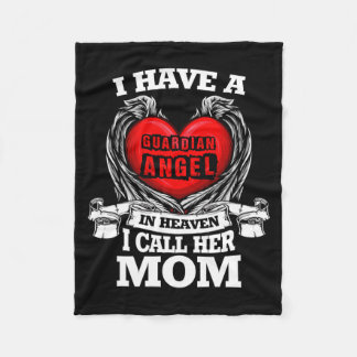 Heb een beschermengel die Miss Mom Men in de gaten Fleece Deken