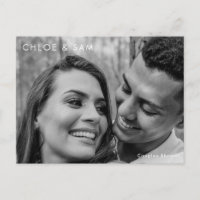 Heb een bier met de Modern Couple B/W Foto Bridal 
