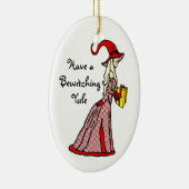 Heb een boeiende Yule Keramisch Ornament (Rechts)