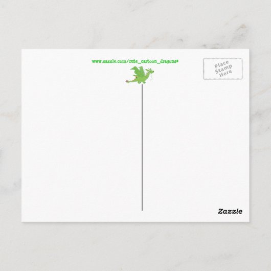 Heb een Briefkaart van de Draken van de Dag (Achterkant)