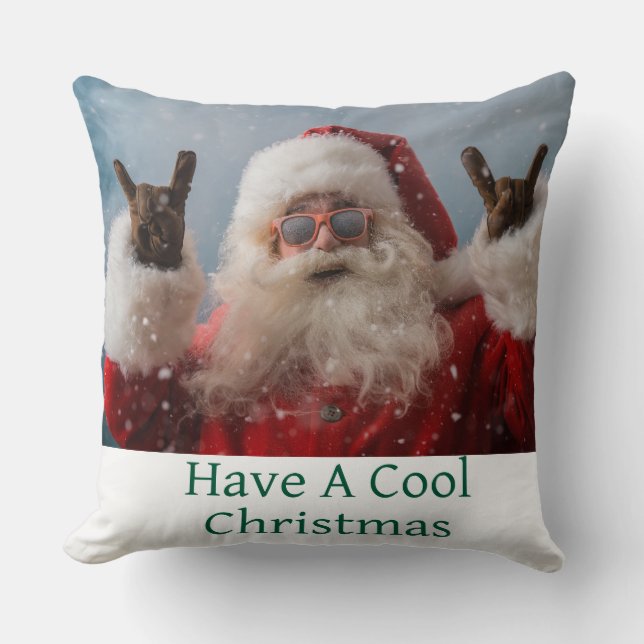 Heb een cool kerstkussen kussen (Voorkant)