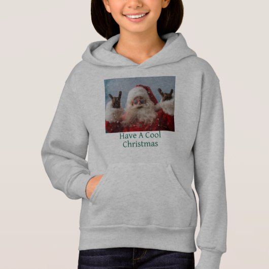 Heb een coole kerst trui hoodie (Voorkant)