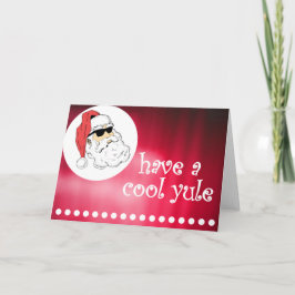 Heb een coole Yule Feestdagen Kaart