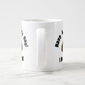 Heb een Crappy Day Grote Koffiekop (Achterkant)