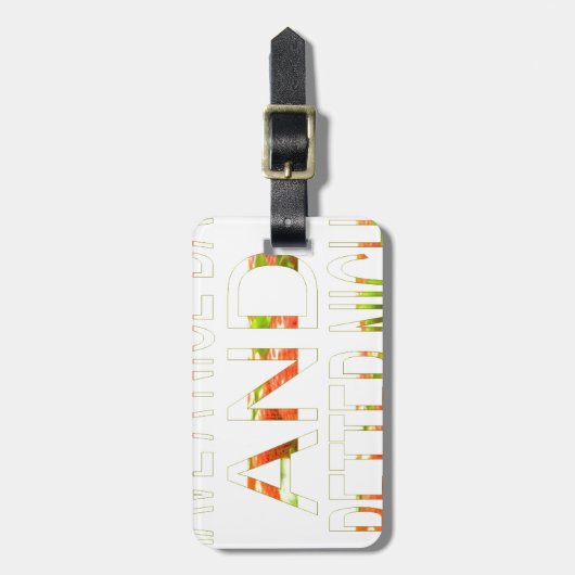 Heb een Dag van Nice Bagagelabel (Voorkant verticaal)