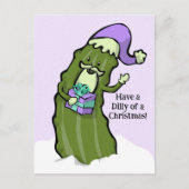 Heb een DILLy van een Kerstmis Feestdagenkaart (Voorkant)