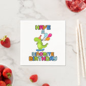 Heb een Dinomite-verjaardag 3-laags servetten (Insitu)