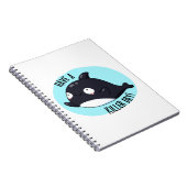 Heb een dodelijke dag Funny Killer Whale Pun Notitieboek (Rechterzijde)