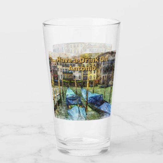 Heb een Drink op ___ Glas (Voorkant)