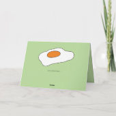 Heb een EI- CELLENTE VERJAARDAG! grappige kaart (Achterkant)