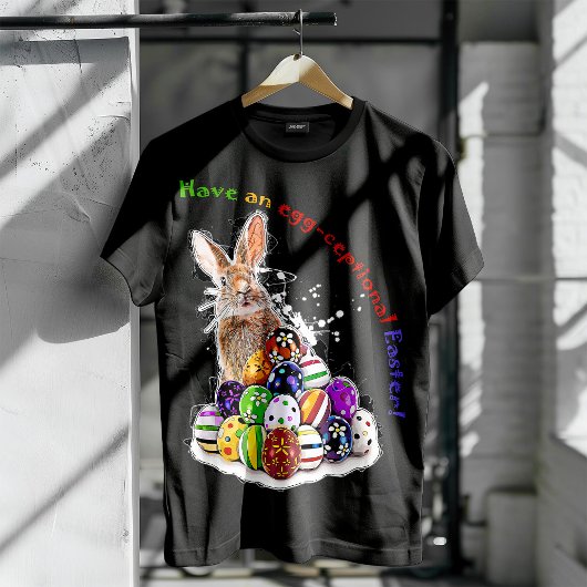 Heb een eitjes-cefale Pasen! Pasen Bunny Eggs T-shirt