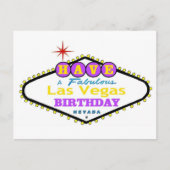 Heb een Fabulous Las Vegas Birthday Briefkaart (Voorkant)