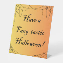 Heb een Fang-Tastic Halloween teken