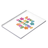 heb een fantastische dag notitieboek (Linkerzijde)