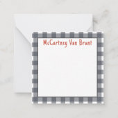 Heb een fantastische dag! notitiekaartje (Achterkant)