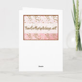 Heb een fantastische verjaardag Bestie Kaart (Achterkant)