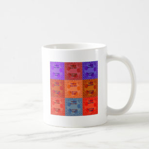 Heb een fijne dag & betere nacht Pop Art Print Koffiemok