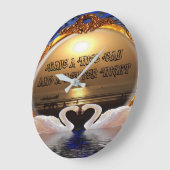 Heb een fijne dag en een fijne nacht. Silver Grote Klok (Hoek)