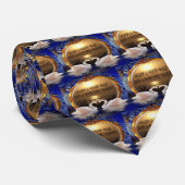 Heb een fijne dag en een fijne nacht. Silver Stropdas (Opgerold)