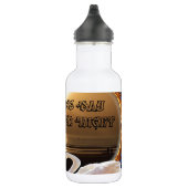 Heb een fijne dag en een fijne nacht. Silver Waterfles (Rechts)