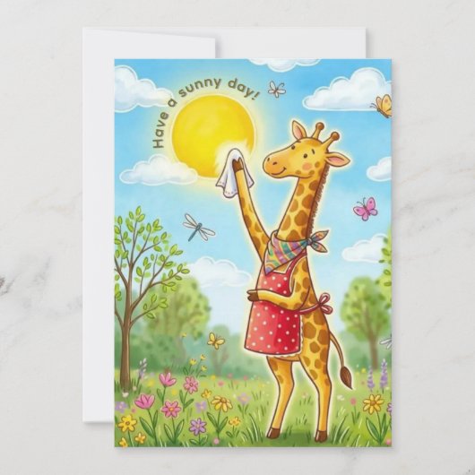 Heb een fijne dag! kaart (Voorkant)