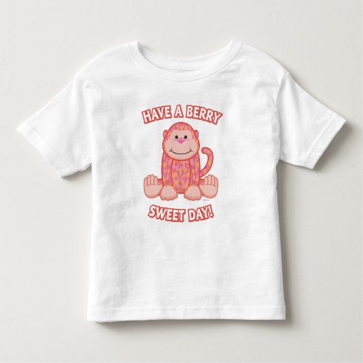 Heb een fijne dag op de Berry Kinder Shirts (Voorkant)