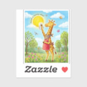 Heb een fijne dag! sticker (Vel)
