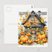 Heb een gelukkig pompoen seizoen briefkaart (Voorkant / Achterkant)