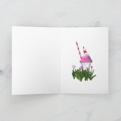 Heb een Gelukkige Pasen… Ijscoupe! Feestdagen Kaart (Binnen)