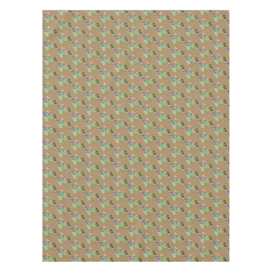 "Heb een gelukkige St. Patrick's Day" Leprechaun Tafelkleed (Voorkant)