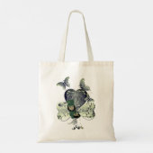 "Heb een gelukkige St. Patrick's Day" Leprechaun Tote Bag (Achterkant)