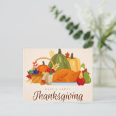 Heb een gelukkige Thanksgiving Briefkaart (Staand voorkant)