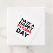 Heb een gelukkige vaderdag bedankjes labels (In situ)