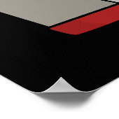 Heb een geweldige dag Grappige Kaas Pun Dark BG Poster (Hoek)