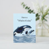 Heb een geweldige dag Verjaardag  Briefkaart (Staand voorkant)