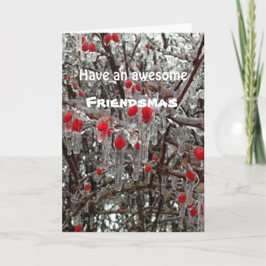 Heb een geweldige kaart Friendsmas (Voorkant)