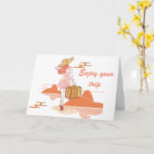 HEB EEN GEWELDIGE REIS EN KAN NIET WACHTEN OM TE H KAART (Gele Bloem)