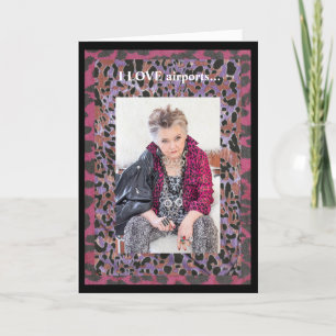 Heb een geweldige reis Gevouwen Wenskaart Kaart