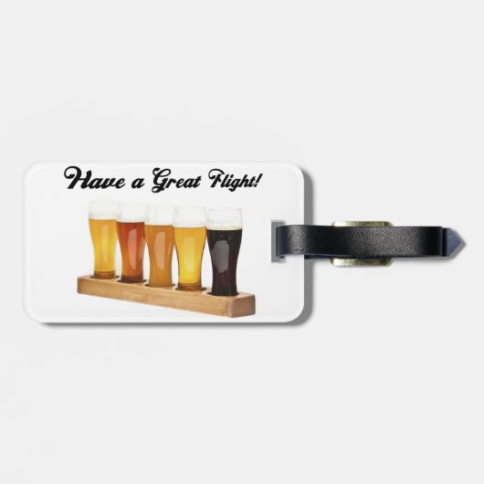 Heb een geweldige vlucht bagagelabel (Achterkant horizontaal)