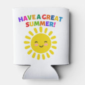 Heb een geweldige zomer blikjeskoeler (Achterkant)
