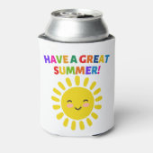 Heb een geweldige zomer blikjeskoeler (Blikje Achterkant)