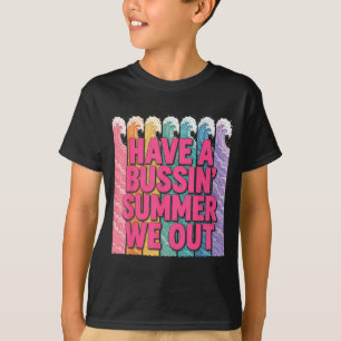 Heb een geweldige zomer, we zijn weg, leraar t-shirt