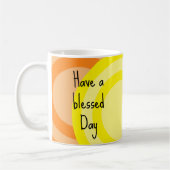 Heb een gezegende dag koffiemok (Links)