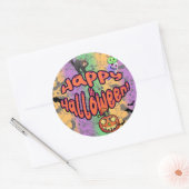 Heb een ghoul dag ronde sticker (Envelop)